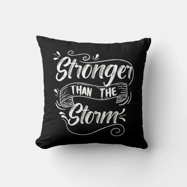 Sterker dan Storm,  Motivatie citaat Kussen (Voorkant)