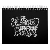 Sterker dan uw uitwerkingen van overbelasting kalender (Hoes)