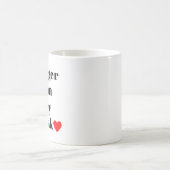 Sterker Dan Ze Denken Inspirerende Klassieker  Koffiemok (Center)