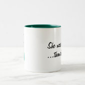 Sterker dan ze wist dat Ovariumkanker was Tweekleurige Koffiemok (Center)