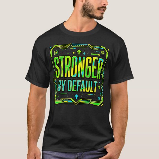 Sterker Door Standaard Tech T-shirt (Voorkant)