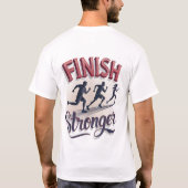 Sterker eindigen t-shirt (Achterkant)