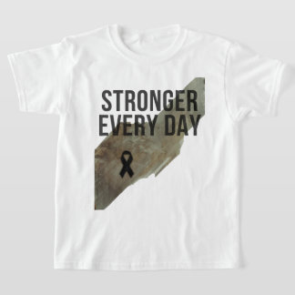 Sterker Elke Dag Kids T-shirt – Inspirerende Stre