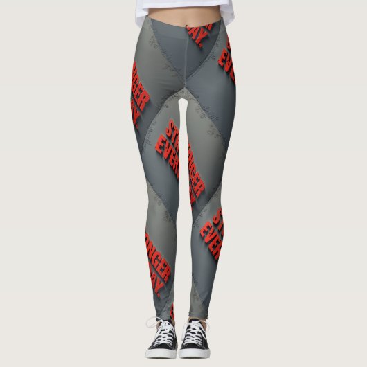 Sterker elke dag leggings (Voorkant)