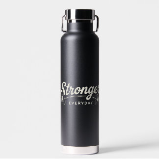 Sterker Elke Dag Retro Gym Motivatie Waterfles