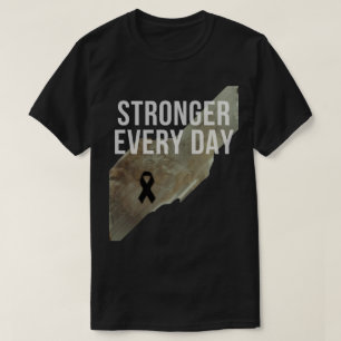 Sterker Elke Dag T-shirt – Inspirerende Motivatie