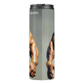 Sterker God (Hanuman ji) ontwerp Thermosbeker (Achterkant)