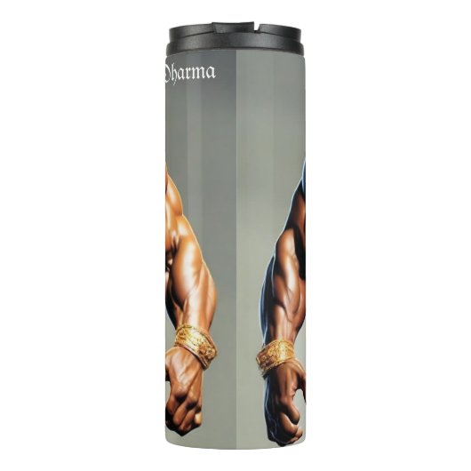 Sterker God (Hanuman ji) ontwerp Thermosbeker (Achterkant)