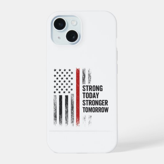 Sterker Morgen iPhone 15 Case (Achterkant)