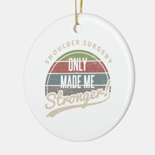 Sterker nog keramisch ornament (Links)