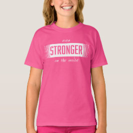 Sterker op Shirt voor binnenmeisjes