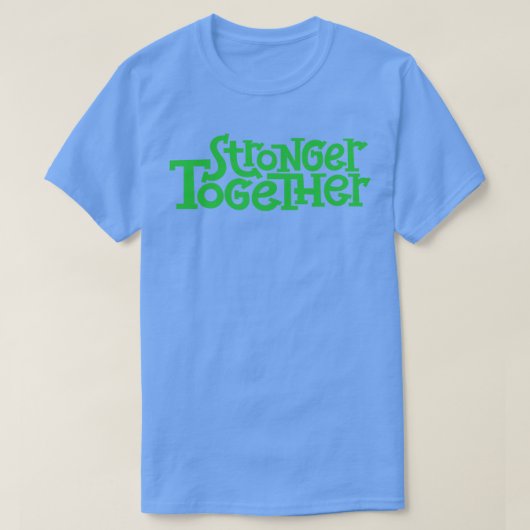 Sterker samen 1 t-shirt (Design voorkant)