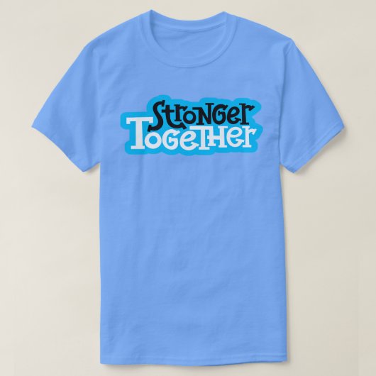 Sterker samen 2 t-shirt (Design voorkant)