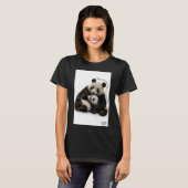 Sterker Samen in Harmonie Pandas Vrouw Biologisch T-shirt (Voorkant volledig)