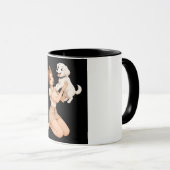Sterker Samen Koppel Mok | Romantisch Koffie Cadea (Voorkant rechts)