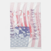 Sterker samen USA Hillary 4 President Amerika Theedoek (Verticaal)