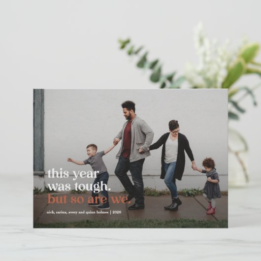 Sterker samen vakantie Kaart (Staand voorkant)