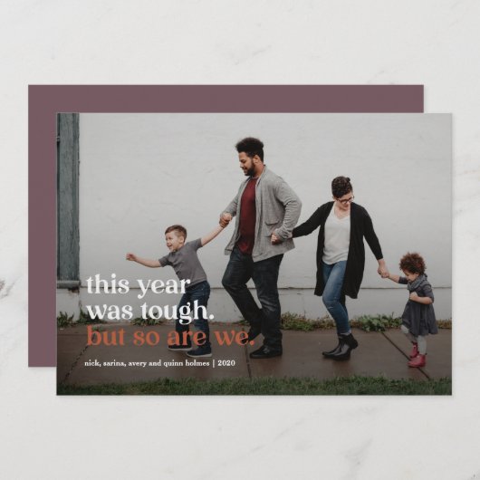 Sterker samen vakantie Kaart (Voorkant / Achterkant)