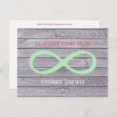 Sterker samen - Welsh & English - Infinity Briefkaart (Voorkant / Achterkant)