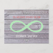 Sterker samen - Welsh & English - Infinity Briefkaart (Voorkant)