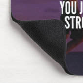 Sterker worden - Workout Motivatie Muismat (Hoek)