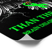 Sterker zijn dan de Storm-hersenhandicap Poster (Hoek)