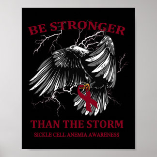 Sterker zijn dan sikkelcelanemie in het Storm Poster