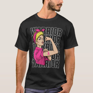 Sterkere dan kankerroze lintje T - shirts