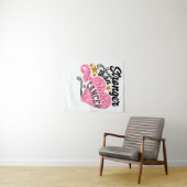 Sterkere dan kankerverwekkende borstkanker wandkleed (In Situ (horizontaal))