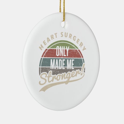 Sterkere hartchirurgie keramisch ornament (Rechts)