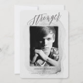 Sterkere klasse Afstuderen Uitnodiging (Voorkant)