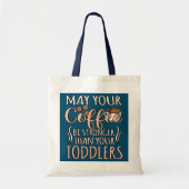 Sterkere koffieleverancier Kinderopvang Tote Bag (Voorkant)