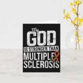 Sterkere multipele sclerose MS bewustzijn Sinaasap Kaart (Gele Bloem)