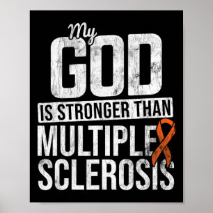 Sterkere multipele sclerose MS bewustzijn Sinaasap Poster