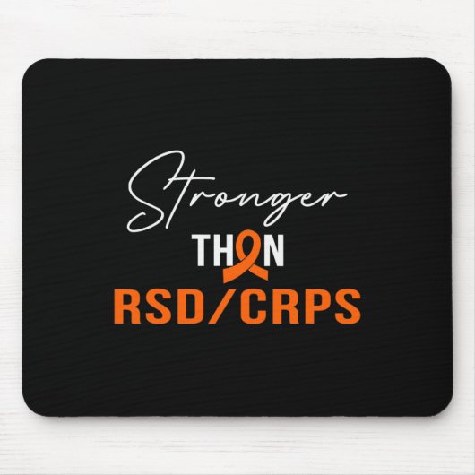 Sterkere RSD CRPS Warrior RSD CRPS bewustzijn Muismat (Voorkant)