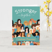 Sterkere, samen gehulde diversiteit kaart (Gele Bloem)