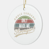 Sterkere vernauwing van de ankle Chirurgie Keramisch Ornament (Links)