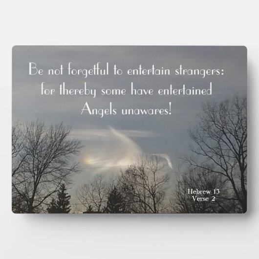 STERKERS KUNNEN ANGELS ZIJN FOTOPLAAT (voorkant)