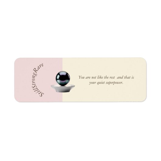 SterkRare Pastel Editie Etiket (Voorkant)