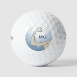 STERKSTE MAN DIE IK KEN GOLFBALLEN