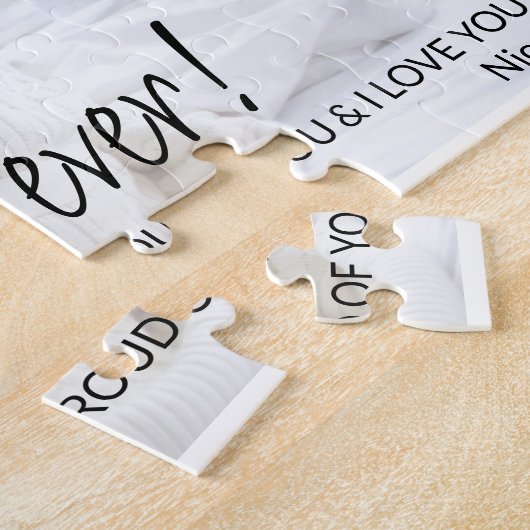 Sterkste Moeder Een Aangepaste Fotocollage Legpuzzel (Zijkant)