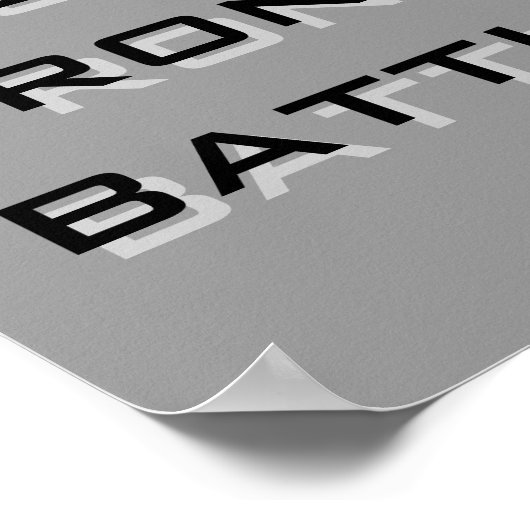 Sterkste Poster (Hoek)