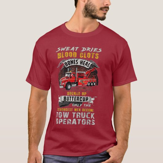 Sterkste vrachtwagenchauffeur t-shirt (Voorkant)