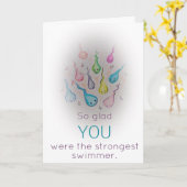 Sterkste Zwemmer Kaart (Gele Bloem)