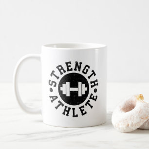 Sterkte atleet koffiemok