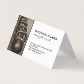 Sterkte coach | Kettle Bells | Gewicht Visitekaartje (Voorkant)