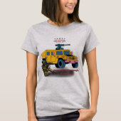 Sterkte door opoffering grijs t-shirt (Voorkant)