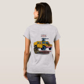 Sterkte door opoffering grijs t-shirt (Achterkant volledig)
