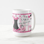 "Sterkte en betrouwbaarheid" Mok van Scriptkoffie (Voorkant rechts)