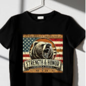 Sterkte en eer ons. t-shirt